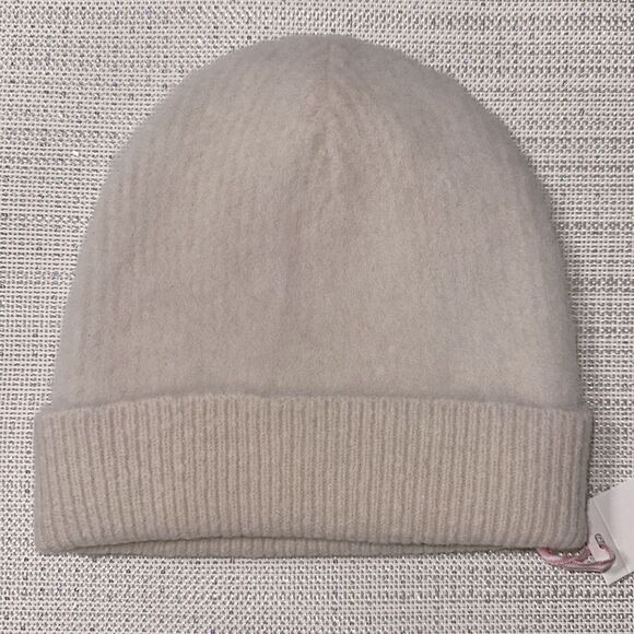 Vineyard Vines OS Ivory Marshmallow Wool Blend Knit Beanie Hat main image 11